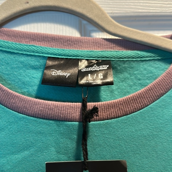 Nwt! Cakeworthy Disney 7 Dwarves 7D Oversized Crewneck Sweatshirt L Snow White - Picture 2 of 7